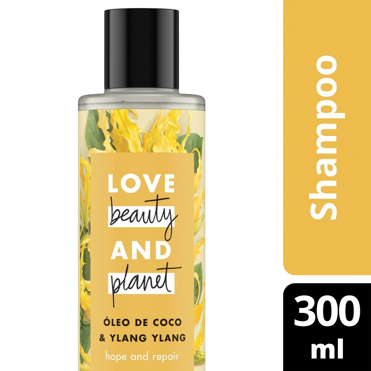 Shampoo Love Beauty Planet Reparação Intensa Frasco 300ml