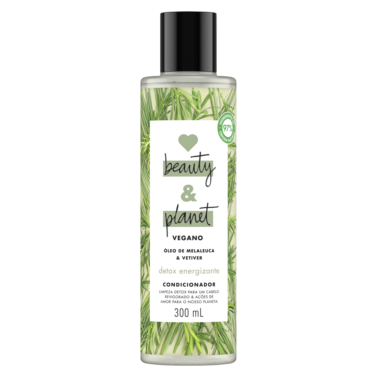 Condicionador Love Beauty Planet Detox Energizante Frasco 300ml