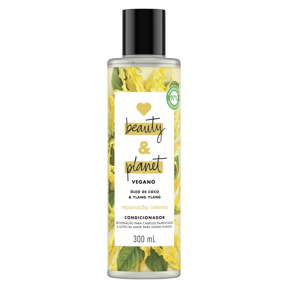Condicionador Love Beauty Planet Reparação Intensa Frasco 300ml