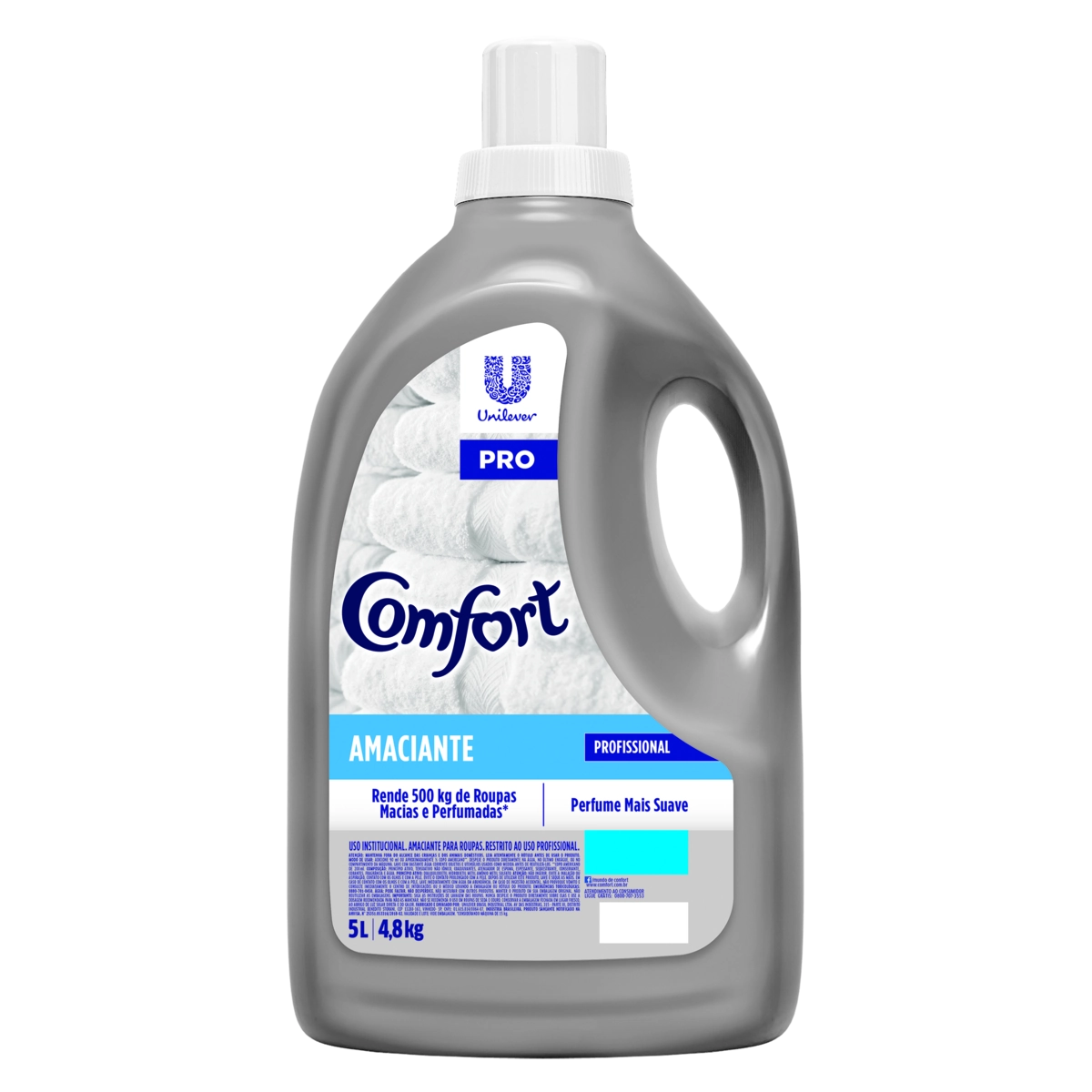 Amaciante De Roupa Diluído Comfort Pro Galão 5l