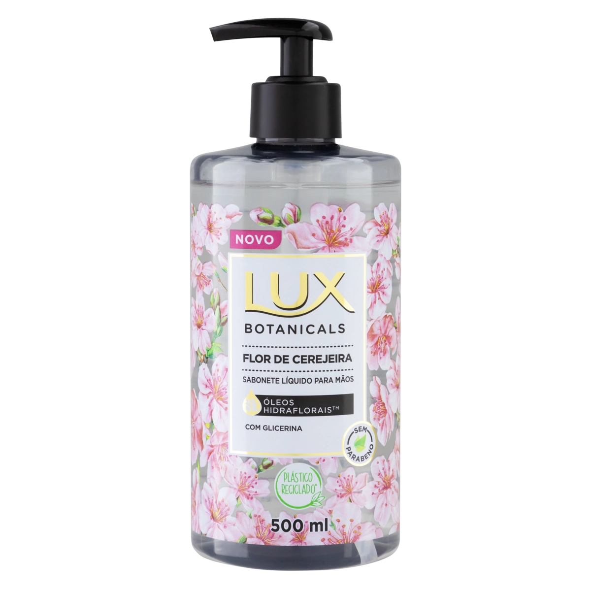 Sabonete Líquido Para As Mãos Flor De Cerejeira Lux Botanicals Frasco 500ml