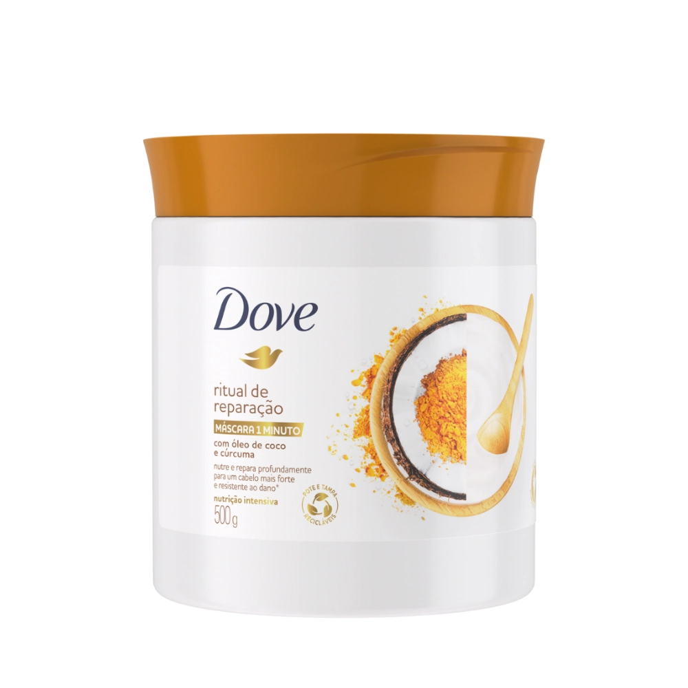 Máscara Condicionante Nutrição Intensa Dove Ritual De Reparação 1 Minuto Pote 500g