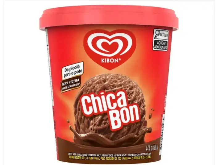Sorvete Chicabon Kibon Pote 800ml