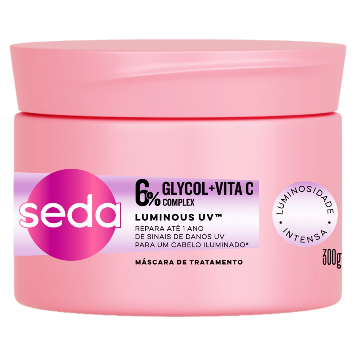 Máscara De Tratamento Seda Luminous Uv Pote 300g