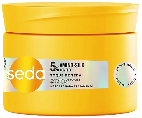 Máscara De Tratamento Seda Toque De Seda Pote 300g