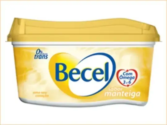Creme Vegetal Sabor Manteiga Sem Sal 500g Becel