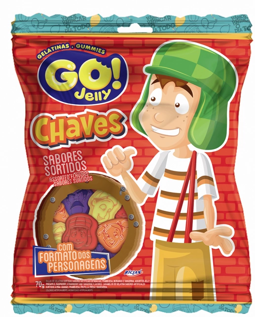 Bala De Gelatina Go Jelly Chaves
