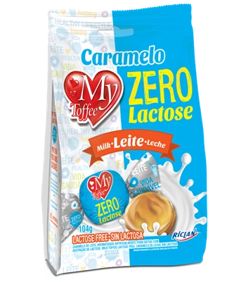 Caramelo My Toffee Leite Zero Lactose 104gr