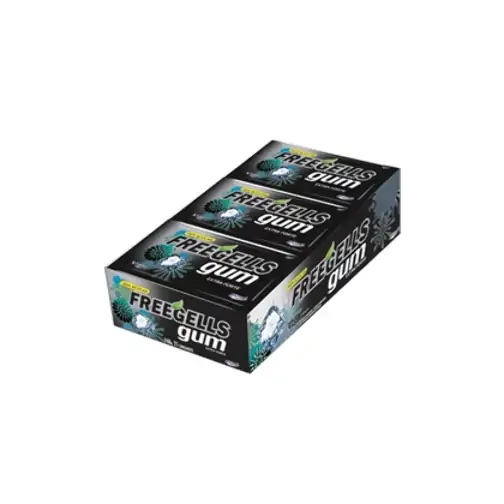 Chicletes Freegells Gum Extra Forte Unidade