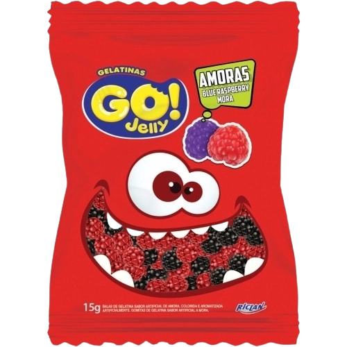 Gelatina Go Jelly Amora 12x12x15g