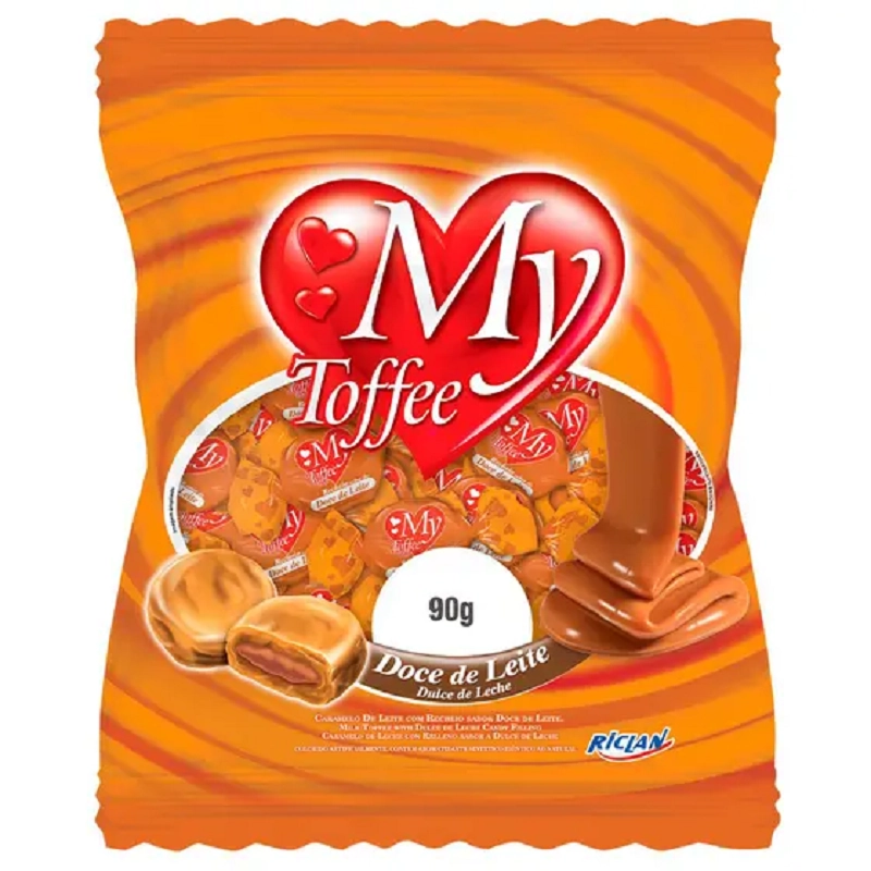Riclan S.m.bala M.my Toffe 90gr Doce De Leite