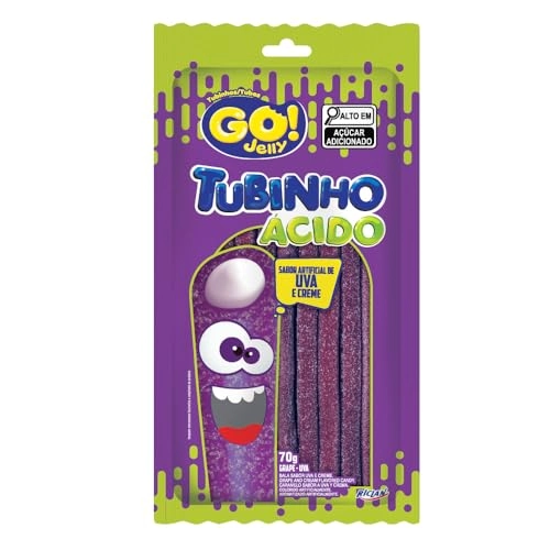 Bala Tub Go Jelly 70g Uva Citrico