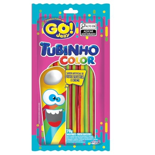 Bala Tub Go Jelly 70g Color Frutas