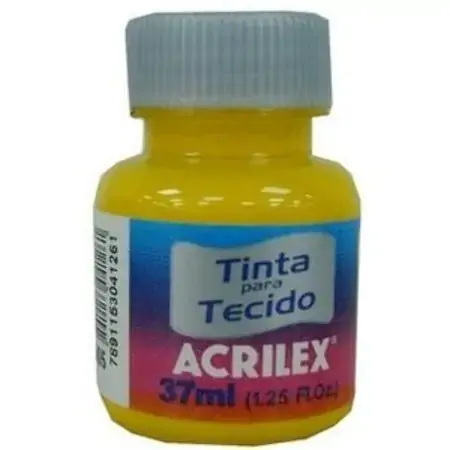 Tecido Acrilex Fosca Amarelo Ouro 505 1 Cor