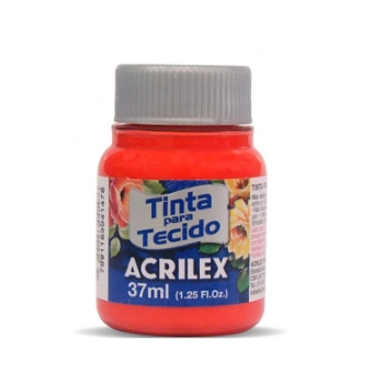 Tinta Para Tecido Vermelho Vivo Acrilex