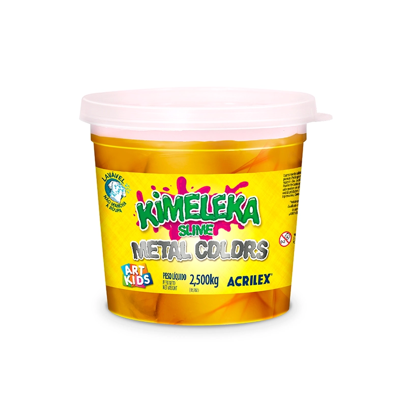 Kimeleka Metalica 6x180g Ouro 058330532 Acrilex