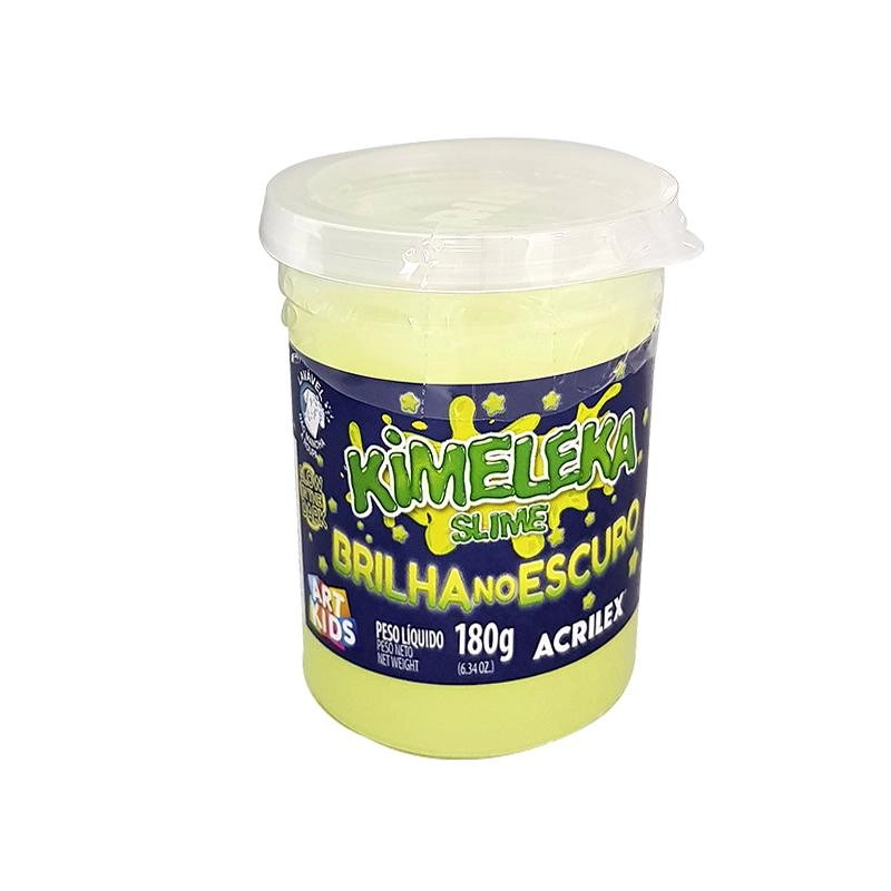 Slime Kimeleka Acrilex Bril Escuro 180g
