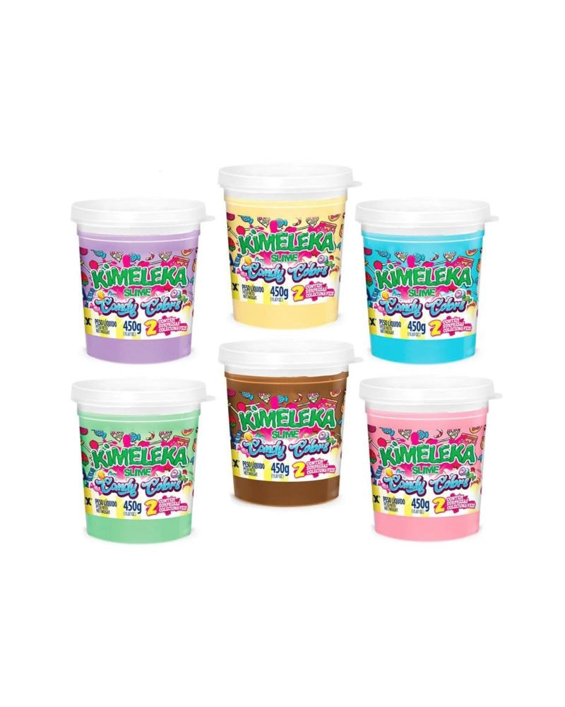 Kimeleka Candy Colors 6x180g S/cor 058160000 Acrilex