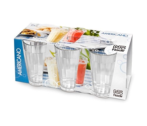 Conj Copos Nadir Americano L.drink 450ml C/6