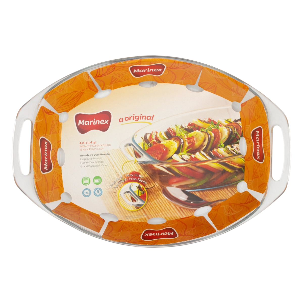 Assadeira Oval 4,2l Marinex Seletta