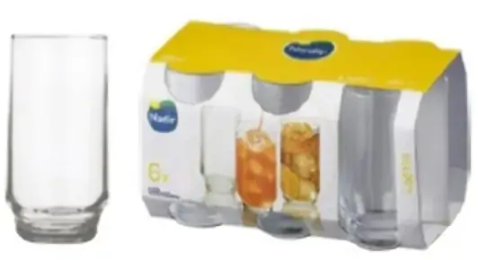 Conj Copos Nadir Lights 300ml 6un