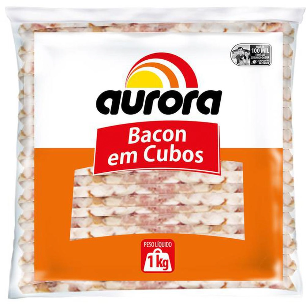 Bacon Def Aurora Cubos 1kg