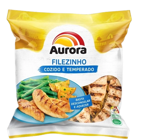 Filezinho De Fgo Sassami Aurora 360g Cozido E Tempeado