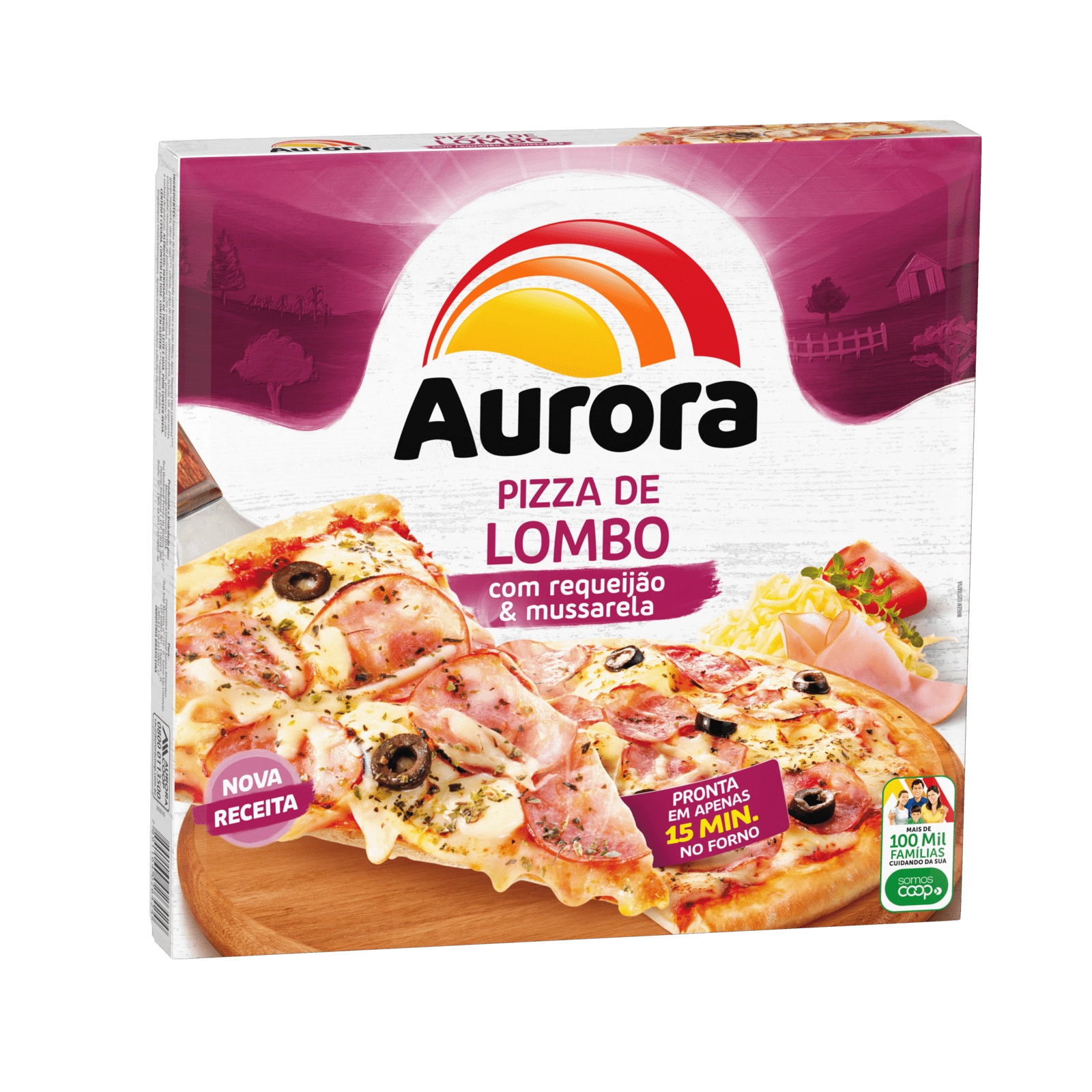 Pizza Aurora Lombo/req