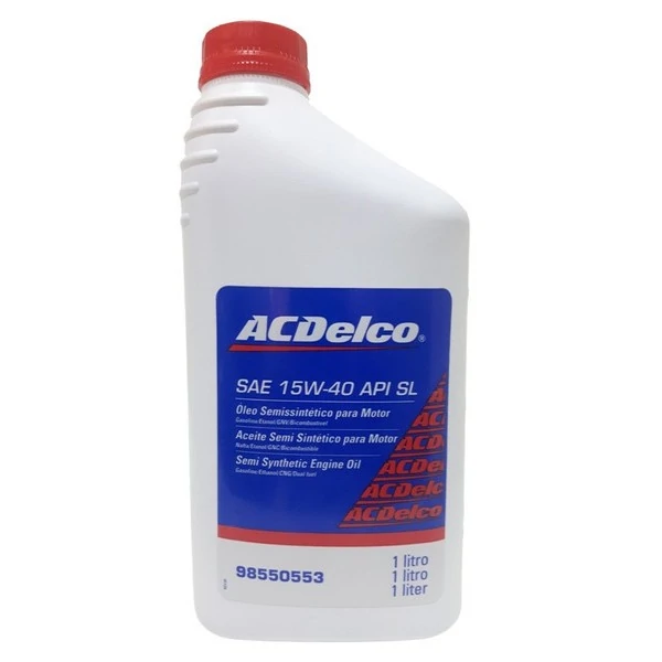 Óleo de Motor 15W40 Semi-Sintético 1 Litro - AC DELCO 98550553