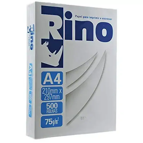 Papel Sulfite A4 210x297 Rino C/500