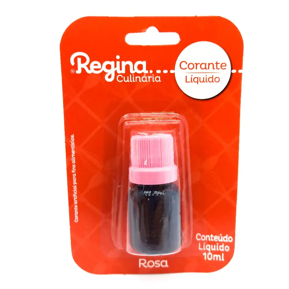 Corante P/ Bolo Líquido. Rosa Regina 3182
