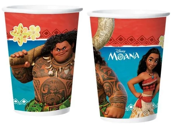 Copo Papel Moana 180ml C.12 Regina
