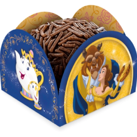 Porta Forminha Bela E A Fera 50 Un.