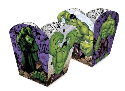 Cachepot Papel Hulk C/4 Un Regina Festas