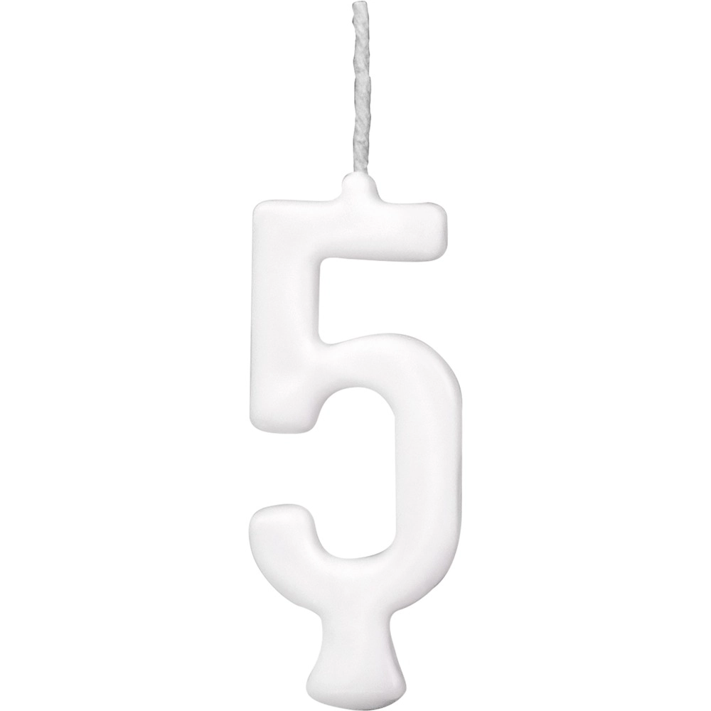 Vela Regina Parabens Branco 5