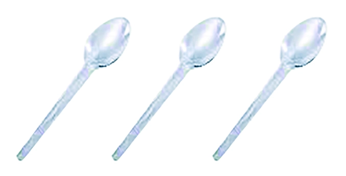 Colher Regina Plast.cristal C/20 Refeic