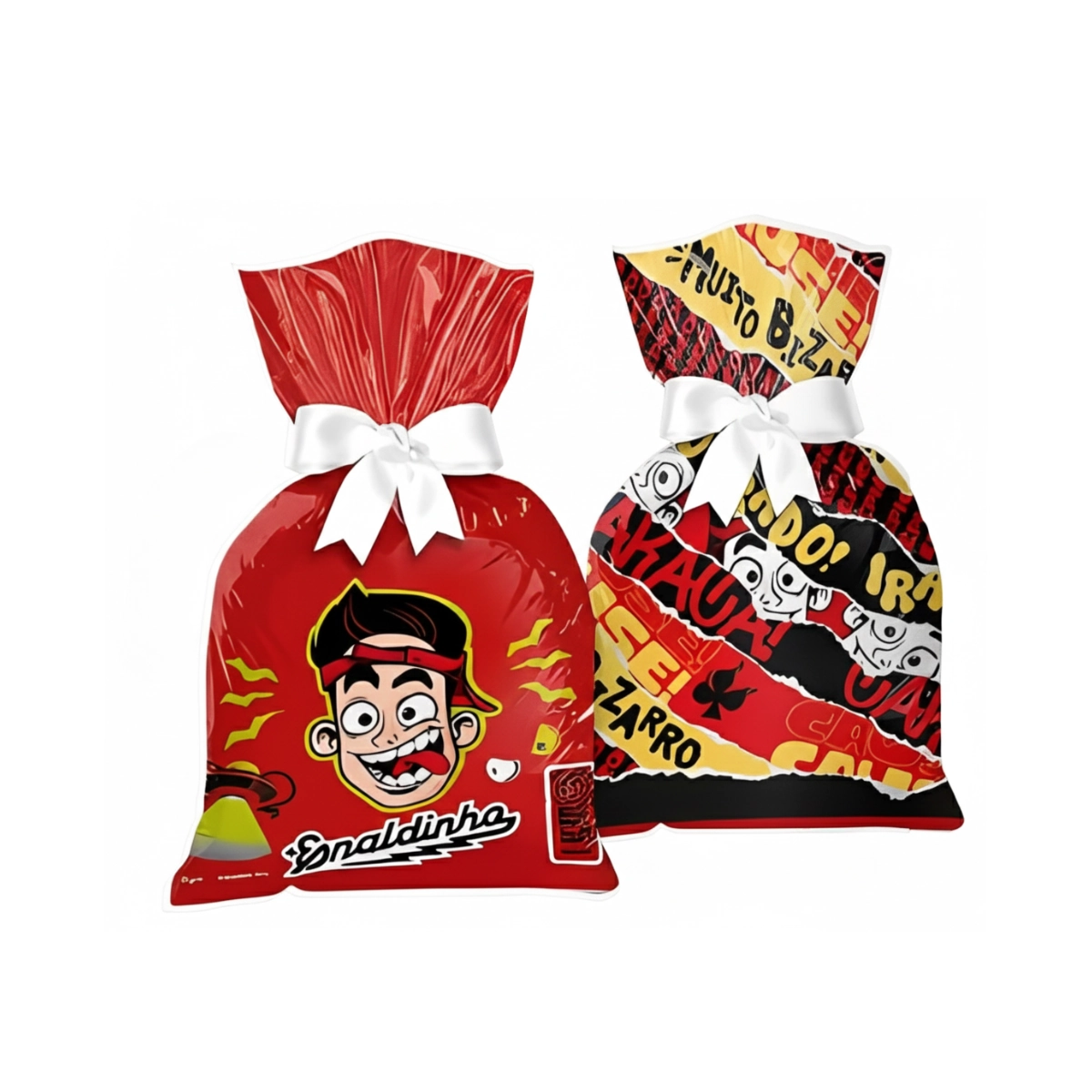 Sacola Plast Enaldinho C/8un Regina Festas