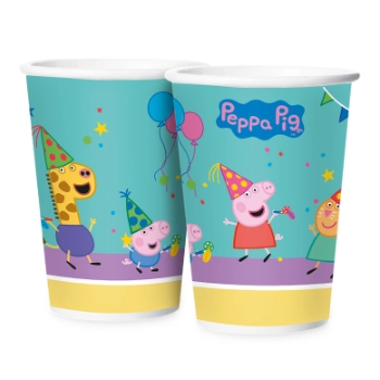 Copo Papel 180 Ml Peppa Pig 1170872 12un Regina