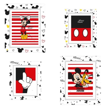 Quadro C/moldura Mickey 2021 C/04 Regina