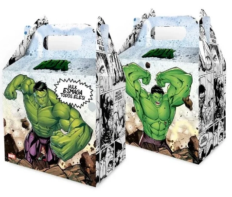 Caixa De Surpresa Maleta Hulk Regina 8un