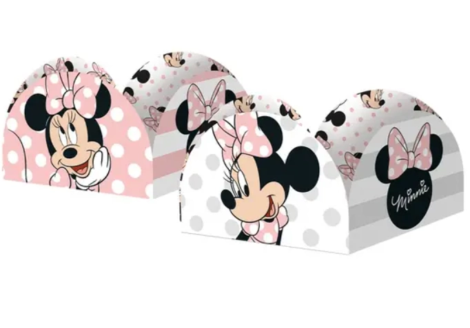 Porta Forminha Minnie House Rosa C/50 Regina