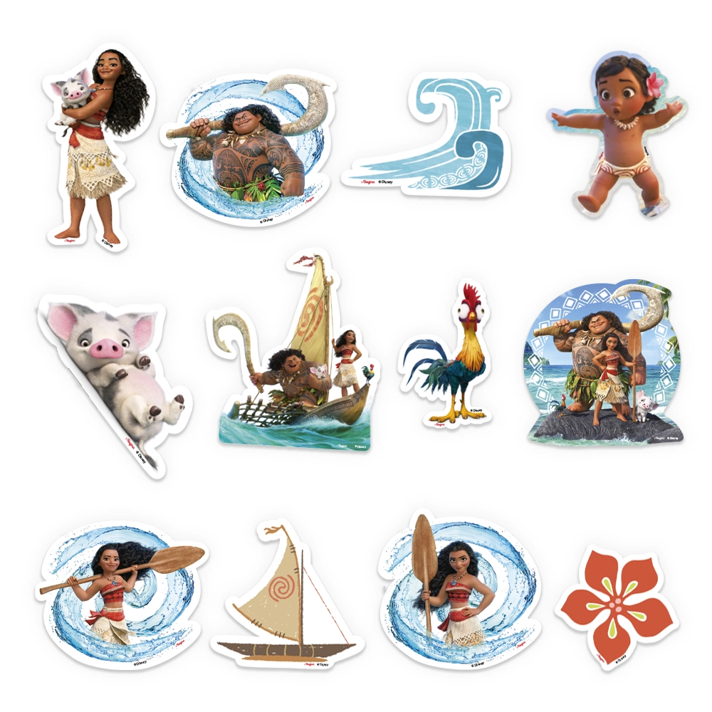 Mini Personagem Decorativa Moana Regina 12un