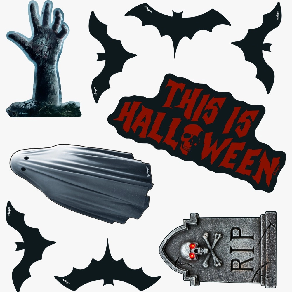 Decoracao Bolo Cenario Halloween 9un 119058.0 Regina