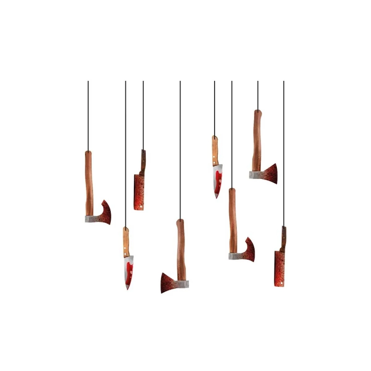 Decoracao De Pend Facas Halloween 8un 119062.8 Regina