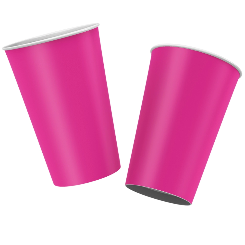 Copo Papel 180ml Festa Colors Pink 8 Un