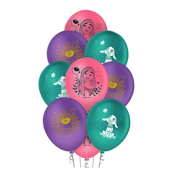 Balao 9 Latex Redondo Wish C/25 Regina