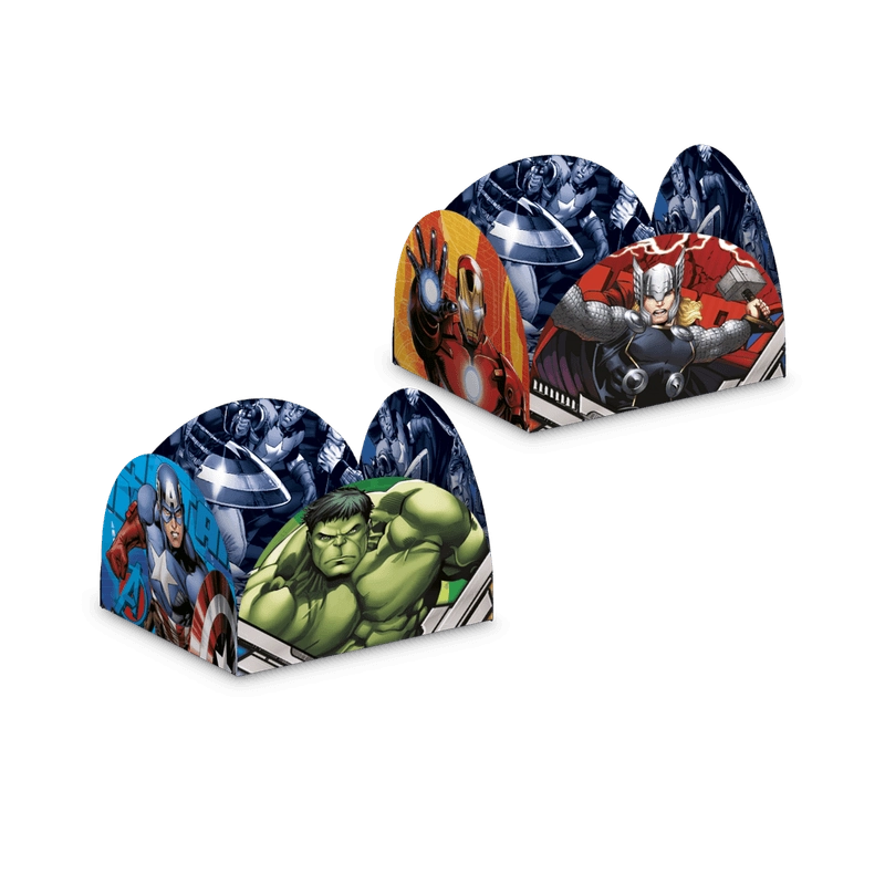 Porta Forminha Avengers Animated C/50un Regina Festas