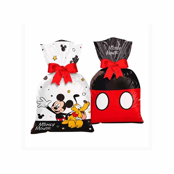 Sacola Surpresa Plãstica Mickey Mouse Regina Festas 12un