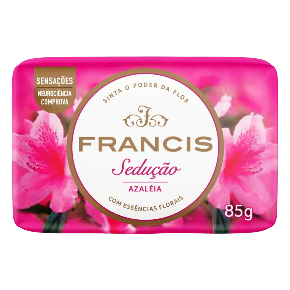 Sabonete Barra Azaléia Francis Sedução Envoltório 85g