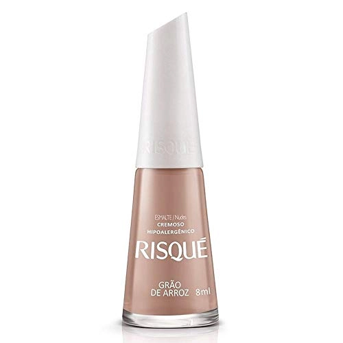 Esmalte Cremoso Grao De Arroz 8ml Risque